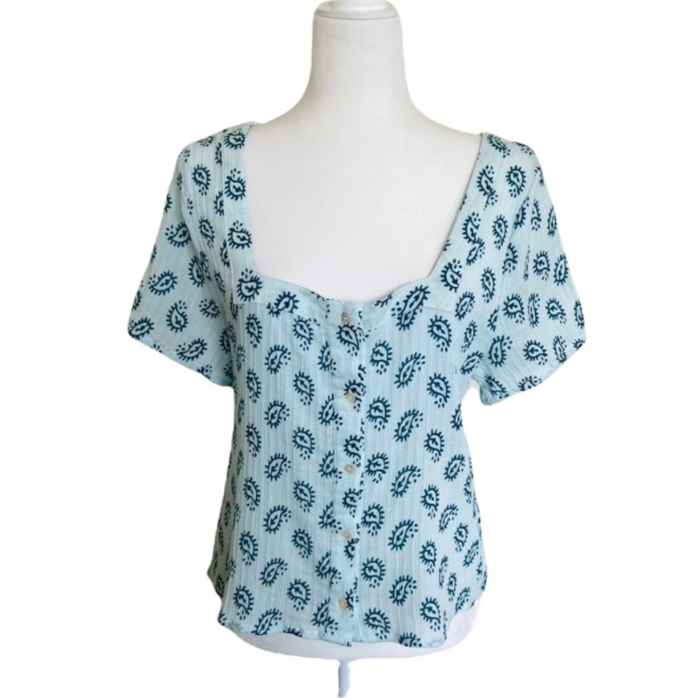 Vacate The Label The Yacht Paisley Top